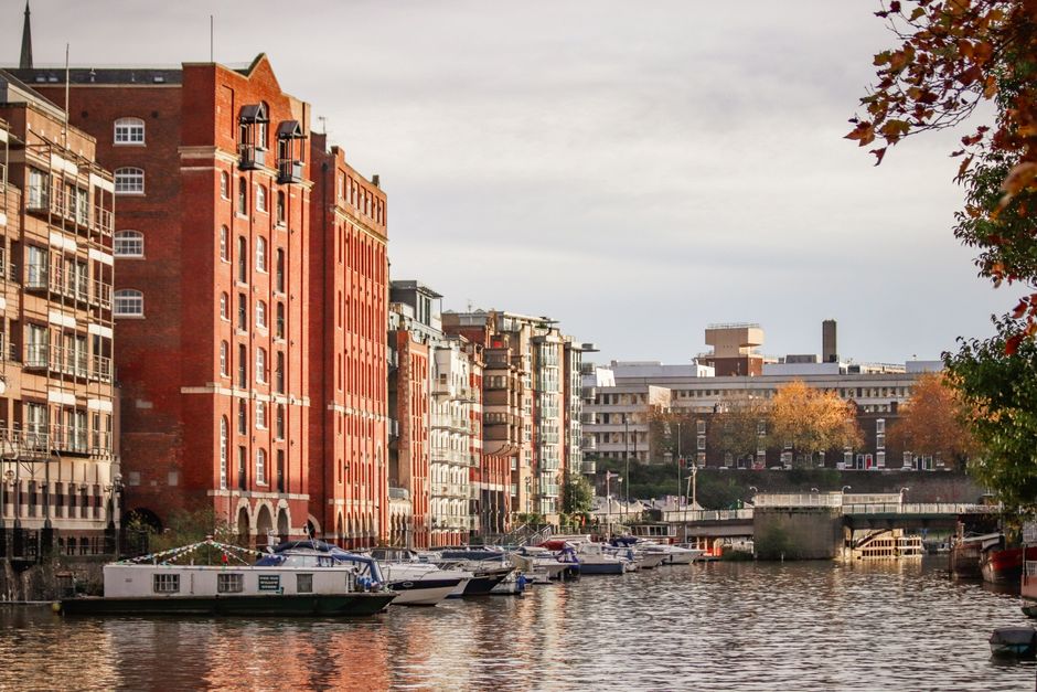 Bristol harbour - the South West pickleball scene is growing fastest in and around the city