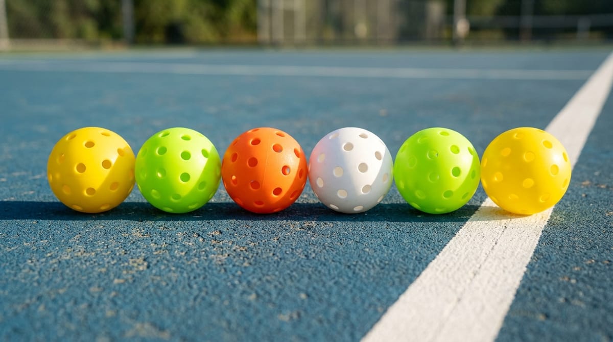 Pickleball Ball Types Compared UK 2026